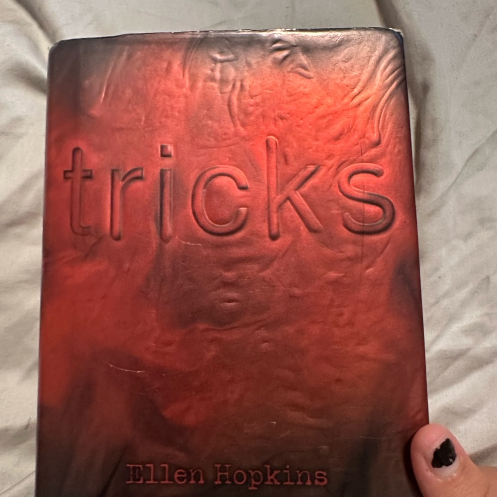 'Tricks' Red Decorative Book